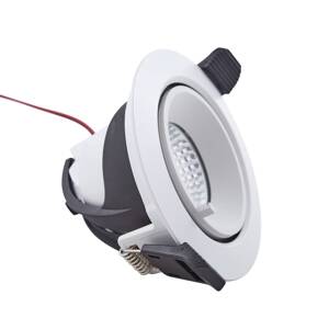 Arcchio Harcos LED stropné svietidlo, biele, Ø 11 cm, 4 000 K