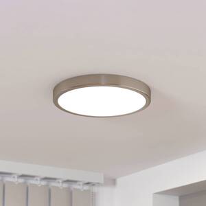 LED panel na povrchovú montáž Fueva 5 IP20 830 nikel Ø28,5cm