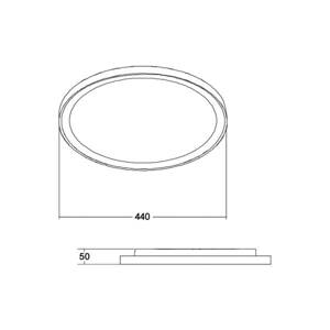 BRUMBERG LED stropné svietidlo Sunny Midi, DALI, 3 000 K, biela