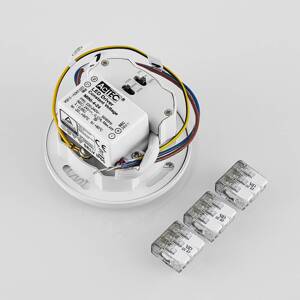 Molto Luce LED vstavané svietidlo Wall 68 R SIna RD, biele, hliník, CCT