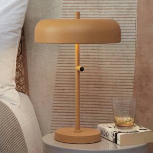 Ide o stolnú lampu RoMi Porto, 45 cm, horčicovo žltá, kov