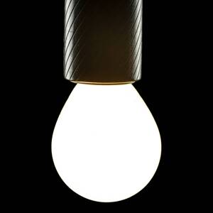 SEGULA LED E14 3W kvapková lampa 24V DC matná 2 700 K stmievateľná