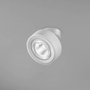 Egger LED reflektor Clippo Optic, biely/biely, Ø 12 cm, DTW