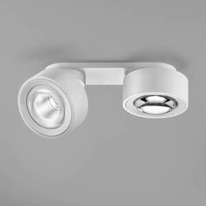 Egger LED reflektor Clippo Optic Duo, biely/biely, 2 svetlá, DTW