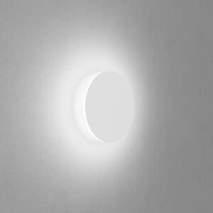 Nástenné svietidlo Egger LED Orbit, biele, Ø 25 cm, hliník, 2 700 K