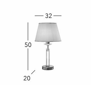 Stolová lampa KOLARZ Imperial, výška 50 cm, mosadzná farba