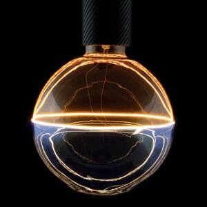 SEGULA LED guľa Illusion, E27 G145 modrá/jantárová 6W 1900K stmievanie