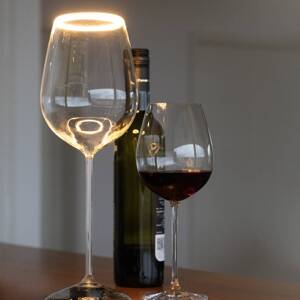 SEGULA LED žiarovka Floating Red Wine číra, E27 5 W 922