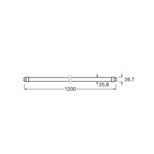 OSRAM LED žiarovka T8 10W trubica EEK A 840 120cm