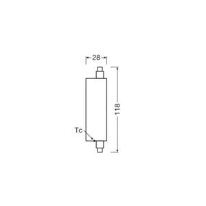 OSRAM LED žiarovka tyčová R7s 20W 3000K 300°