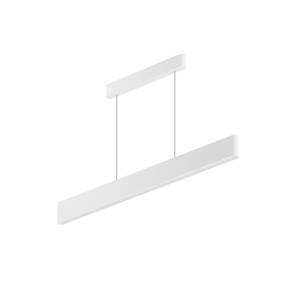 Závesné svietidlo LED Satori, dĺžka 86,4 cm, biela, 2 700 K, hliník