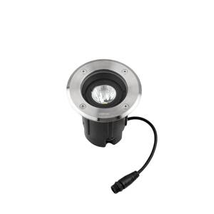 LEDS-C4 LED nájazdové svietidlá Gea Easy, 830, sivá, Ø 12,5 cm