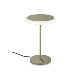 Stolná LED lampa Tilda, bronzová metalíza, ovládanie gestami