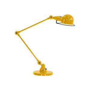 Stolná lampa Jieldé Signal SI333 s podstavcom, horčicovo žltá