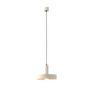 LEDS-C4 Keops 1 závesné svietidlo, matná biela, Ø 28 cm, hliník