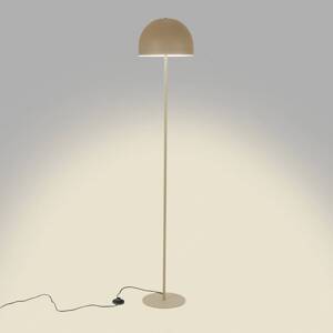 Stojacia lampa Forlight Fres, béžová, oceľ, výška 160 cm