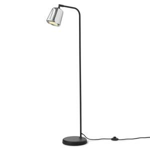 New Works stojacia lampa materiál, chróm, nerezová oceľ, výška 125 cm