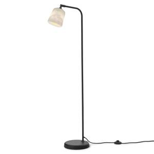 New Works stojacia lampa materiál TBS, biela, mramor, výška 125 cm