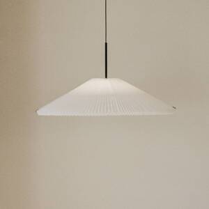 New Works LED závesné svietidlo Nebra, Ø 70 cm, biela, možnosť prispôsobenia