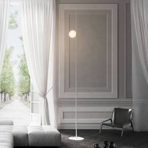 Stojacia lampa Karman Atmosphere, biela, 178 cm, plast