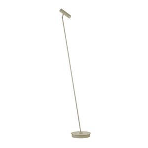 LED stojacia lampa Tom Pro, piesková farba, 1 svetlo, CCT, stmievač