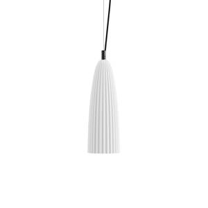 Závesné svietidlo Karman Sahara, biele, Ø 14 cm, keramika, E27