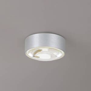 Lindby LED-Downlight Siaka, sivá, kov, Ø 5 cm, IP65