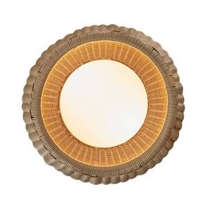 Bover LED terasové svetlo Amphora, 77 cm, grafitovo hnedá/béžová