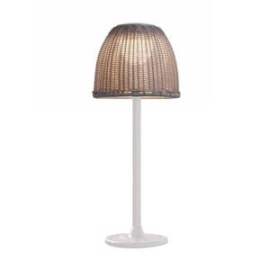 Podstavná lampa Bover LED Atticus, výška 50 cm, prírodná biela/béžová