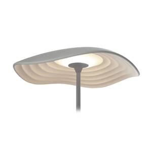 Stolová lampa Bover LED Valentina M/29, sivá/biela