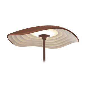 Stolová lampa Bover LED Valentina M/29, terakota/biela