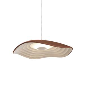 Bover LED závesné svietidlo Valentina S24, terakota/biela