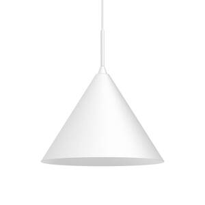 Závesné svietidlo Capital, biele, 1 svetlo, Ø 32 cm, GX53