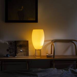 Stolná lampa Foscarini Buds 1, šifra, sklo, plast