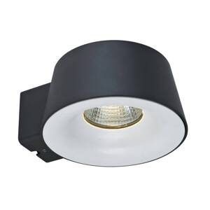 Megatron LED vonkajšie nástenné svietidlo Sibu, antracitová farba, 3 000 K, IP54