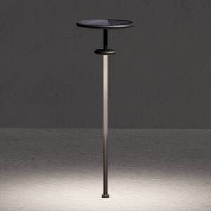 KLEWE LED solárna lampa PLANET B antracit 160 cm zemný hrot IP65