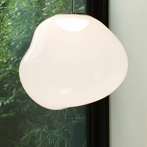 Tom Dixon LED závesné svietidlo Melt, Ø 28 cm, opálová/zlatá