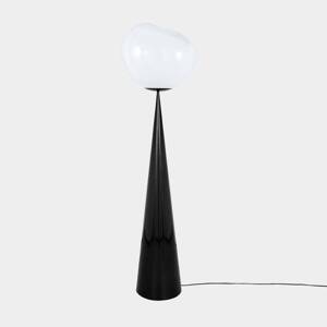 Tom Dixon Melt Cone Fat, opál, podstavec čierny, 175 cm