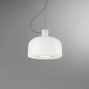 Závesné svietidlo Flos Bellhop Glass S1, biele, sklo, Ø 33 cm, E27