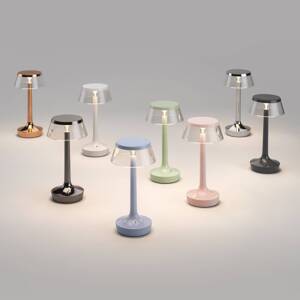 Stolová LED lampa FLOS Bon jour unplugged, ružová