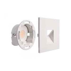 LED nástenné svietidlo SET Alwaid, biele 8 x 8 cm, úroveň 2 700 K