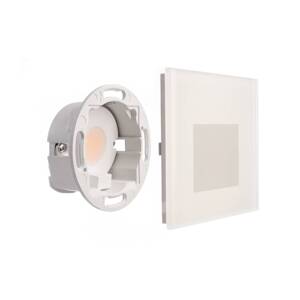 LED nástenné svietidlo SET Alwaid, matné sklo, 8 x 8 cm, 2 700 K
