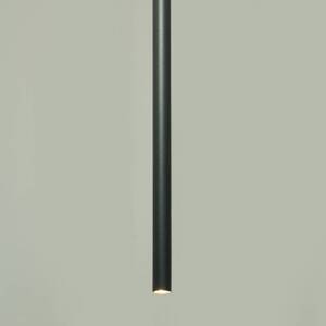 Závesné svietidlo Sopel 1, olivovo zelené, 1-pl., oceľ, G9, Ø 5 cm
