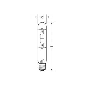 RADIUM Halogénová výbojka E40 270W HRI-T B číra