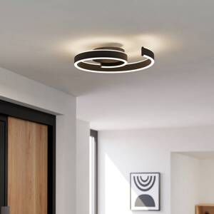 EGLO connect Smart stropné LED svetlo Andabaia-Z, čierne