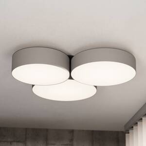 EGLO connect Smart stropné LED svetlo Barbano-Z, sivá