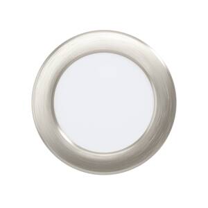 EGLO connect Smart zapustené LED svietidlo Fueva 6-Z, sivá, Ø 12cm