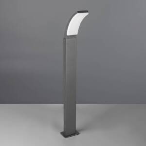 LED chodníkové svetlo Beja, antracitová, hliník, výška 100 cm