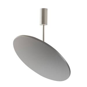 OLEV stropné LED svetlo FLUENTIS, titán, Ø 54 cm kov 2.700 K