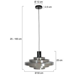 Závesné svietidlo Halo Cirque, sivá, kov, Ø 50 cm, E27